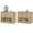 Oak, variant on SICOTAS 26" W Farmhouse Nightstands Set of 2, Big nightstands with Drawer & Open Shelves, Large Bedside Table, End table for Bedroom, Living Room, Brown