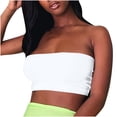 thumbnail image 2 of Pntutb un hombro corto envuelto en el pecho mujeres moda chaleco corto Crop tops tubo Pntutb Pntutb-8243, 2 of 4