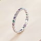 thumbnail image 4 of Minnieouse Anillo de mujer Acero inoxidable Chapado en plata Anillos de moda Decoraciones de circón Joyería de novia para adornos de joyería Ropa, zapatos y accesorios Miscelánea Tipo 1 Tamaño 7, 4 of 6