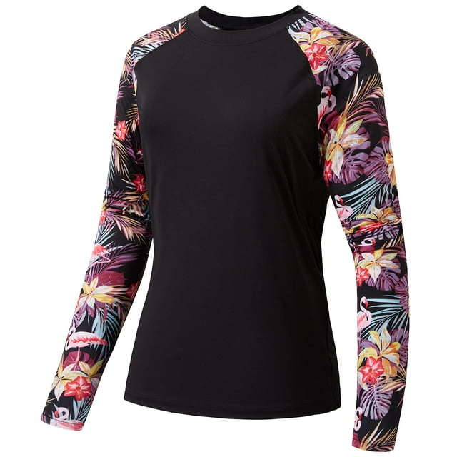 Camiseta Bassdash con protección solar UV UPF 50+ para mujer