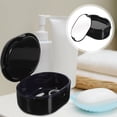 thumbnail image 4 of MasteelfCA Dentures Case Denture Bath Case Cup Box Portable False Teeth Container with Lid, 4 of 7