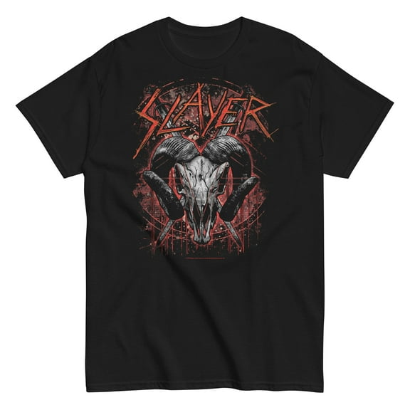 Slayer - Ram's Head Unisex T-Shirt - Black - Small