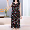 thumbnail image 4 of Qiopertar Liquidation à Moins de 5$ Blouse Décontractée à Manches Courtes et Col Rond Imprimé pour Femmes Ensemble de Pyjama Mode Short Grandes Économies de Vacances!, 4 of 5