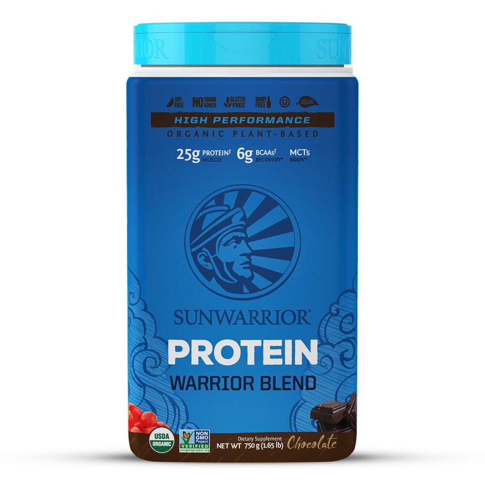 Sunwarrior Warrior Blend PlantBased Protein, Chocolate