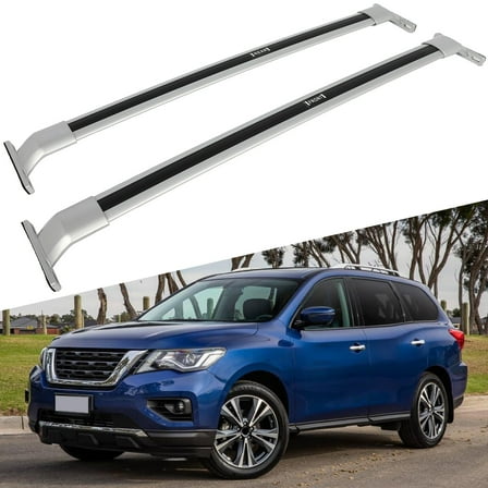 cciyu Roof Rack Cross Bars For Nissan Pathfinder 2013-2018 Car Top Luggage Carrier Rails