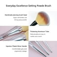 thumbnail image 6 of Foundation Brush,Large Powder Brush Flat Arched Premium Durable Kabuki Makeup Brush Perfect For Blending Liquid,Cream and Flawless Powder,Buffing, Blending,Concealer …, 6 of 14