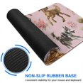 thumbnail image 6 of Long Mouse Pads for Desk,Dogs with Pioneer Flower Desk Mats on Top Of Desks, Desk Mouse Pad Extra Large with 3mm Non-Slip Base and Stitched Edge for Gaming,Office,Work,Home 35.4"x15.7", 6 of 6