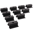 thumbnail image 3 of 30 x Centre Clamp PV Solar Panels, Black, Module Clamp for All Frame Heights, Solar Panels Bracket for Solar Panels Roof, 3 of 9