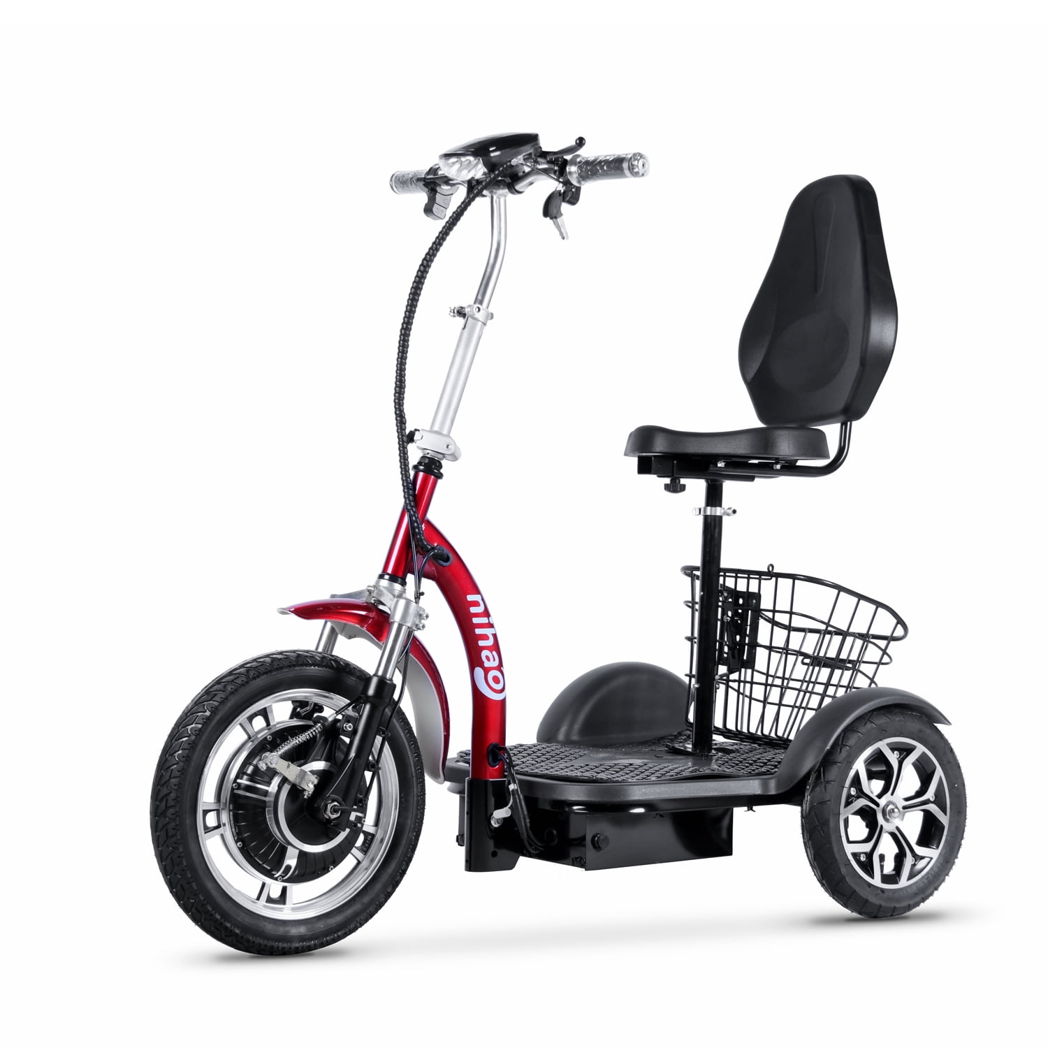  Triciclos para adultos, triciclos eléctricos de tres ruedas,  scooters de movilidad eléctrica de alta resistencia para adultos, scooters  de ocio para ancianos, 600 W de alta potencia, ajuste de 3 velocidades