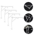 thumbnail image 1 of YOPTOP 4pcs Valance Clips Replacement Blind Clamps Vertical Curtain Valance Fixation Clamps, 1 of 6