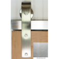 thumbnail image 1 of Agave Ironworks SS001-5-10 5 Pi Extérieur et Intérieur Kit de Porte de Grange Montage avant - Acier Inoxydable, 1 of 1