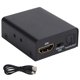 thumbnail image 2 of Extractor de audio, adaptador de retorno de audio HD Convertidor de audio Accesorio de audio confiable y duradero, 2 of 8