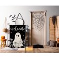 thumbnail image 4 of Welcome Halloween Garden Flags for Outside Decoration, Spooky Ghost with Flowers Small Yard Flag for Outdoor Decor 12x18 Inch Vertical Double Sided, 4 of 6