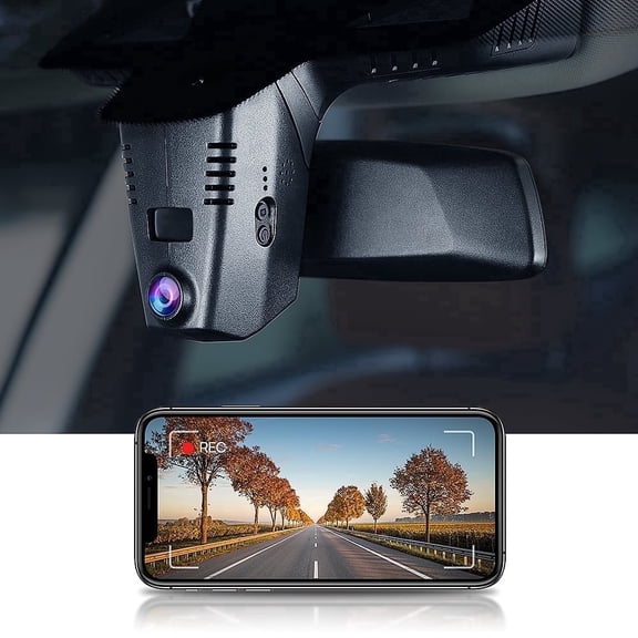 Fitcamx 4K Dash Cam for 2018-2023 BMW 5/7 Series G30 G11, OEM Look WiFi, Plug & Play, Night Vision, G-Sensor, Loop Recording, 64GB