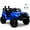 Blue, variant on HEIMILI Kids Electric Ride On Truck 12V Power Battery Car w/ Remote Control MP3 Bluetooth Music