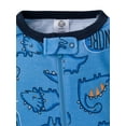 thumbnail image 6 of Gerber Baby & Toddler Neutral Snug Fit Footed Cotton Pajamas, 2-Pack, Sizes 0/3 Months - 5T, 6 of 11