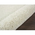 thumbnail image 6 of Nourison Malibu Shag Solid Shag Ivory 2'2" x 9'10" Area Rug, (10' Runner), 6 of 7
