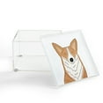 thumbnail image 2 of Society6 Allyson Johnson Welsh Corgi Portrait 4" x 4" Acrylic Box, 2 of 2