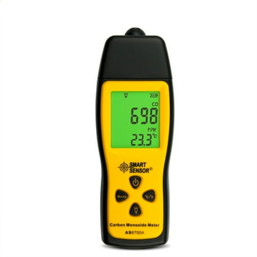 Handheld Carbon Monoxide Meter Portable CO Gas Leak Detector Gas Analyzer High Precision Detector