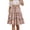 Skirt 291# Beige, variant on oqasdz Floral Prints A Line Skirts for Women High Waist with Flowy Design Ruffle Pleated Casual Loose Fit Summer Skirt for Outdoor Daily Wear