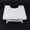 thumbnail image 5 of Yuangui Portable Desk Foldable Table Sewing Machine Extension Mini White 25X20cm, 5 of 10