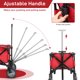 thumbnail image 4 of Zimtown Carro Plegable Carro Plegable, Carro Utilitario, Rojo, 4 of 8