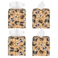 thumbnail image 2 of Picia Cute Dogs Head Pattern Tissue Box Cover,PVC Leather Square Holder,Tissue Box Holder with Magnetic Bottom,Facial Paper Organizer Dispenser-5.2"X5.2"X5.2", 2 of 8
