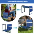 thumbnail image 4 of SANCAT 9.85 in Folding Garden Kneeler Seat With 3mm Thick EVA Foam Pad, 4 of 5