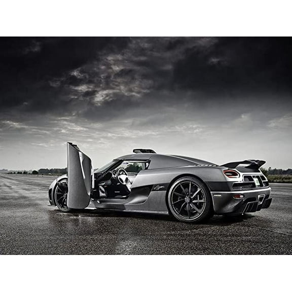 Iconic Arts Laminated 32x24 Poster: 2011 Koenigsegg Agera