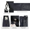 thumbnail image 6 of KL928 Tote Bag for Women Multi Pockets Leather Purse Large Handbags with Adjustable Straps, 6 of 7