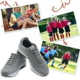thumbnail image 5 of HOMAR No Tie Shoelaces for Kids and Adults Stretch Silicone Elastic No Tie Shoe Laces, Gray, 5 of 5