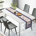 thumbnail image 4 of SUNOLIFE 4th of July Table Runner,Patriotic Independence Day Gnome Kitchen Dining Table Decoration for Home Party 13 x 60 Inch, 4 of 4