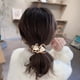 thumbnail image 5 of Banda de goma elástica alta, cabeza de bola para niña, cola de caballo, cuerda para la cabeza, accesorios para el cabello huecos con perlas Ormromra, 5 of 5