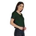 thumbnail image 3 of Inkmeso Regular Street Style Crop Top Scoop Neck Tee For Womens Cotton Tshirt, 3 of 7