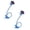 Blue, variant on 2Pack Gooseneck Cell Phone Holder Flexible For Desk Long Arm Mobile Phone Stand With Clip For Headboard & Bedside | Flexible Phone Stand Lazy Bracket Mount Clamp Fixing Clip 75cm White Home Tools