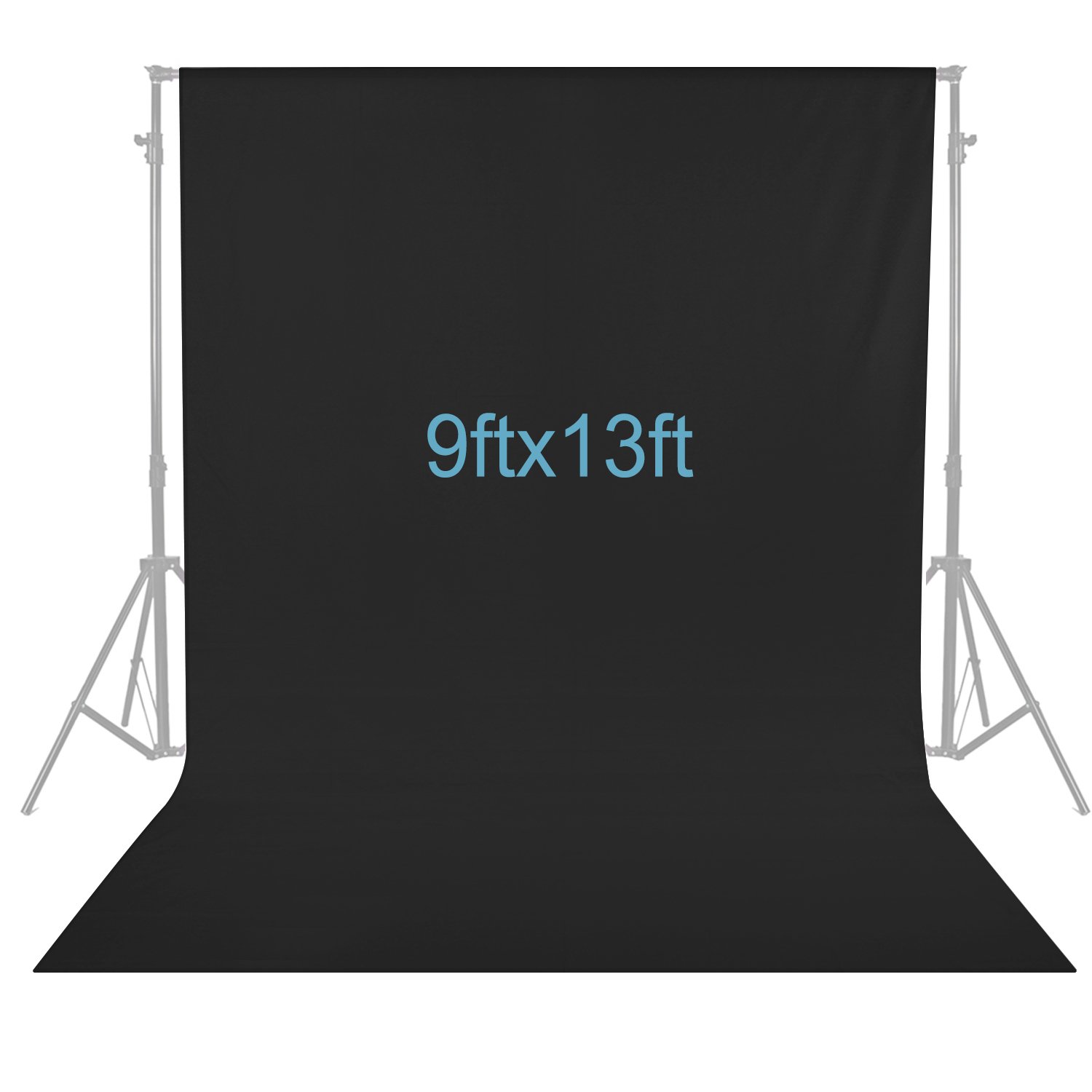 SJOLOON 6x9FT White Studio Photography Backdrop Collapsible Backdrop Muslin Backdrop for Television Video Photography 