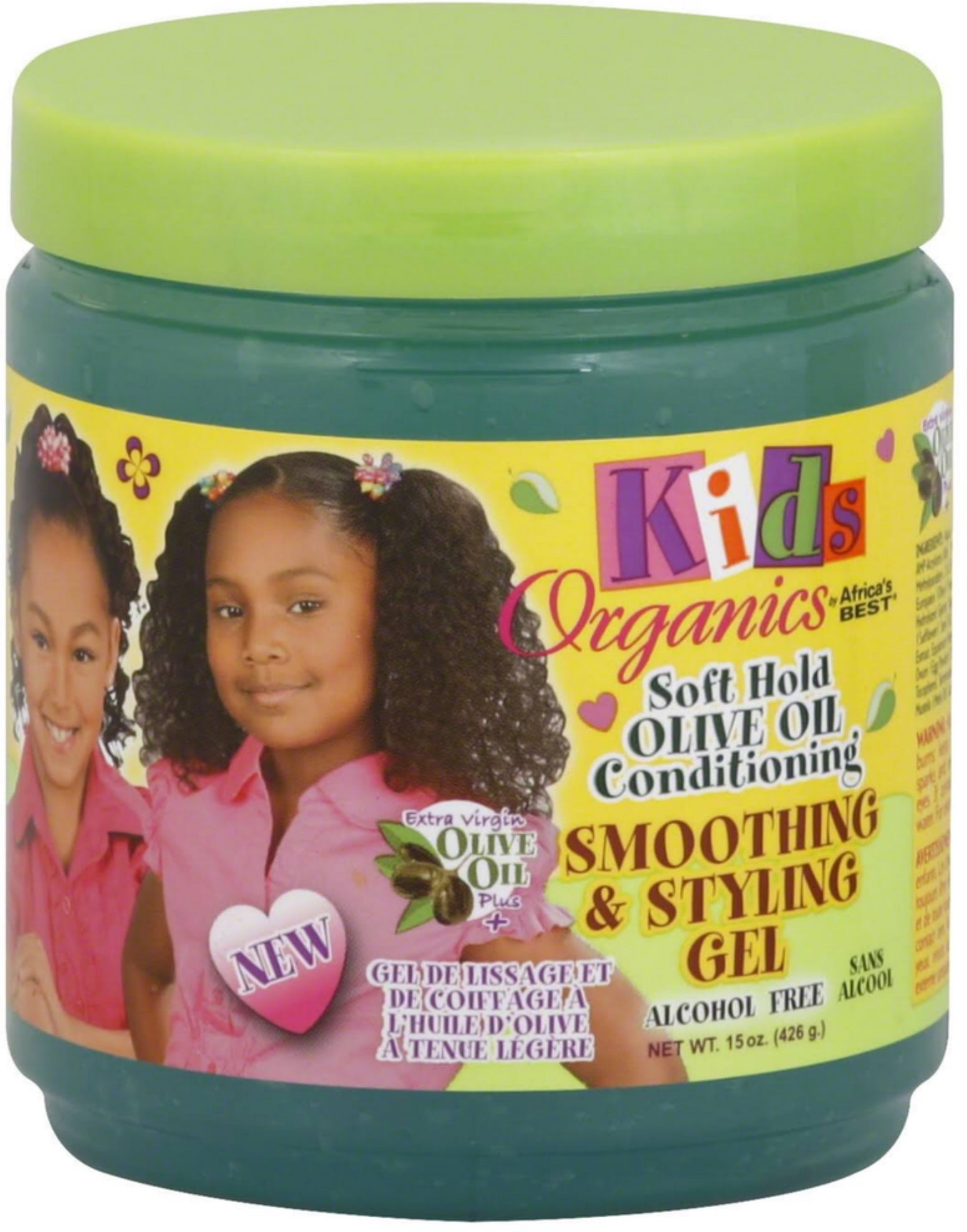 House of Cheatham Organics Kids Smoothing & Styling Gel, 15 oz 