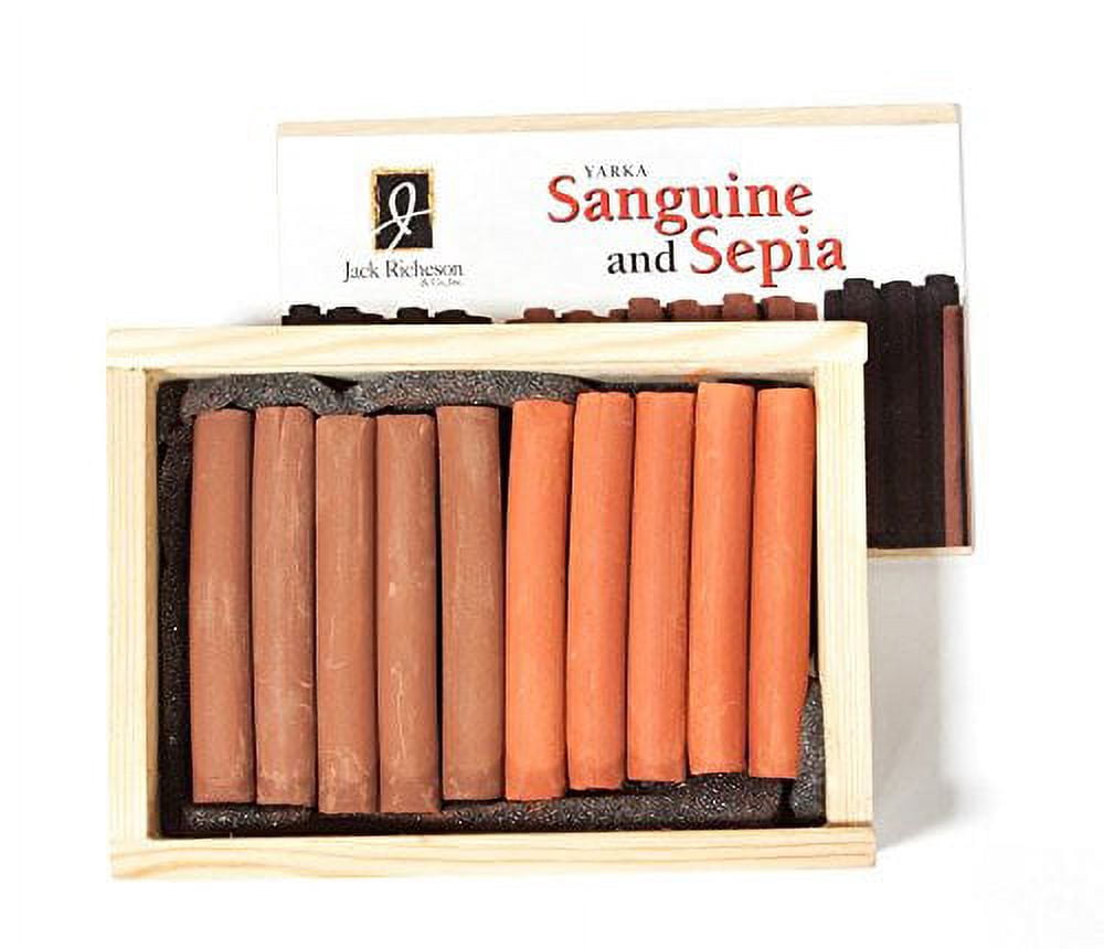 Yarka Sanguine & Sepia Crayon Set