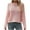 Pink, variant on Women Cute Bow Sweater Long Sleeve Bow Front Knitted Pullover Ribbon Lace Up Cable Jumper Knitwear Going Out Top Women's Woven Loose Sweater