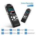 thumbnail image 2 of Professional Digital Audio Voice Recorder Pen Lossless Color Activated Sound Dictaphone MP3 Player ,Triple Noise Reduction, 2 of 6