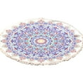 thumbnail image 1 of Tapis Rond Antidérapant Moderne Tapis de Sol Doux Tapis de Sol Tapis de Sol Tapis de Sol Tapis Rond Salon Chambre Bureau Décoration Maison, 1 of 7
