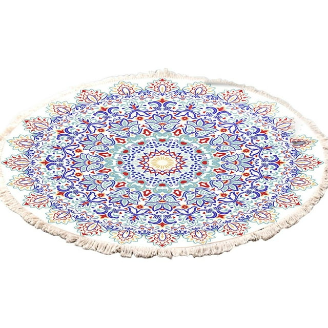 Modern Non-Slip Round Area Rug Soft Floor Floor Mat Floor Mat Carpet Floor Mat Floor Mat Round Area Living Room Bedroom Study Home Decor