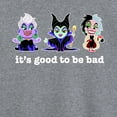 thumbnail image 3 of Disney Villains - It's Good To Be Bad - Women's Short Sleeve Graphic T-Shirt, 3 of 5