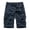 Dark Blue, variant on WREESH Men's Cargo Shorts Sports and Csaual Multi-Pockets Relaxed Summer Short Pants Outdoor Workout Shorts Black