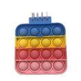 thumbnail image 1 of Push Bubble Square Notebook Extrusión De Silicona Suave Bloc De Notas De Burbujas Juguete De Descompresión Minnieouse FN006565-07, 1 of 6