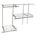 thumbnail image 1 of Rubbermaid Configuration 3-6 Pieds Kit d'Organisateur de Rangement Personnalisé pour Placard, Blanc, 1 of 5