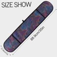 thumbnail image 3 of Dailycode Double Sided Oven Mitt with Loop Heat Resistant Kitchen Long Potholders 7" x 35" Neon Topography Lines, 3 of 6