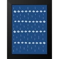 thumbnail image 2 of Lee, Judson 14x18 Black Modern Framed Museum Art Print Titled - Textile Diamonds II, 2 of 5