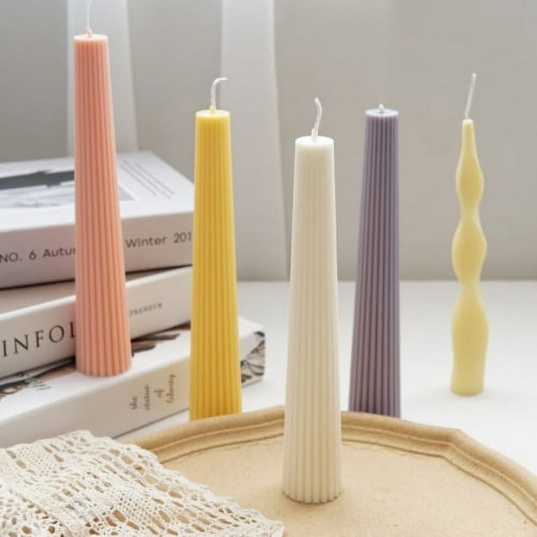 Silicone Candle Molds Easy Demoulding Long Pillar Wax Mould