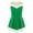 Green, variant on DPOIS Kids Girl Christmas Velvet Dress Santa Claus Costume Figure Ice Skating Dress Green 10